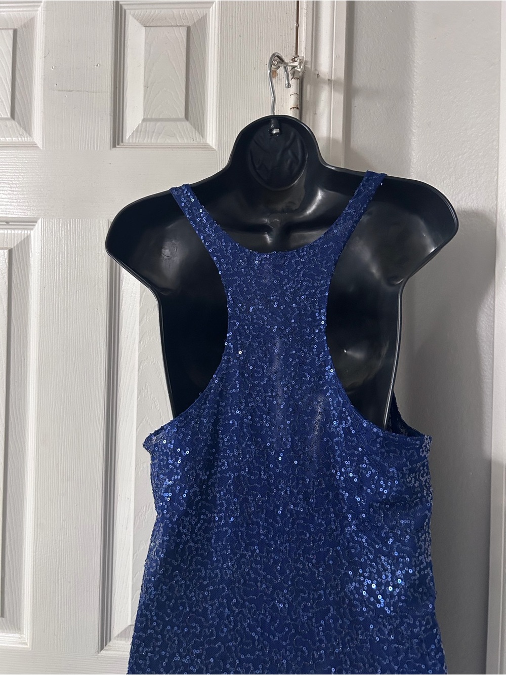 Victoria's Secret Sequined Nightie in Vibrant Blue Size Medium - Picture 3 of 9